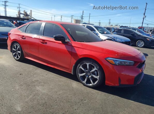2HGFE4F83SH310319 2025 HONDA CIVIC Red Front right