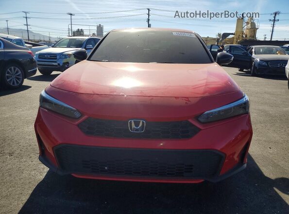 2HGFE4F83SH310319 2025 HONDA CIVIC Red Front view