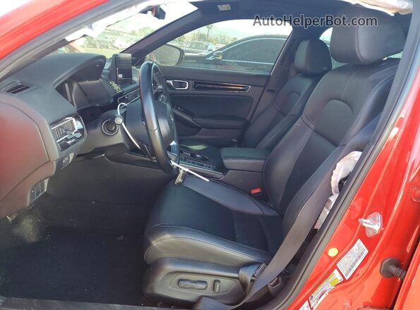 2HGFE4F83SH310319 2025 HONDA CIVIC Red Front interior view