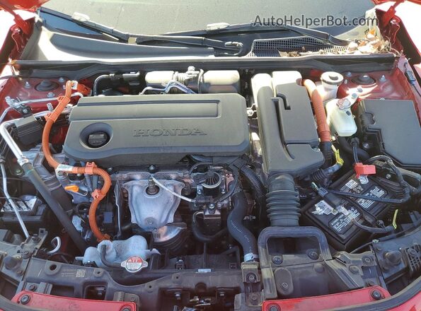 2HGFE4F83SH310319 2025 HONDA CIVIC Red Rear interior view