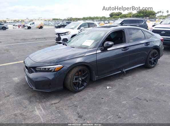 2HGFE4F83SH316346 2025 HONDA CIVIC Gray Vista tres cuartos delantera izquierda