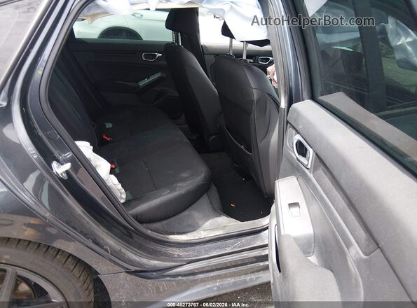2HGFE4F83SH316346 2025 HONDA CIVIC Gray Vista de la etiqueta del VIN