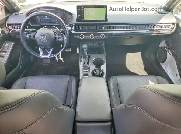 2HGFE4F83SH320039 2025 HONDA CIVIC White წინა პანელის ხედი