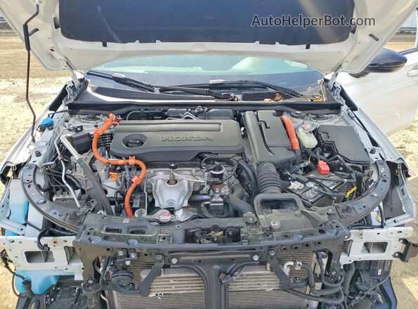 2HGFE4F83SH320039 2025 HONDA CIVIC White უკანა სალონის ხედი