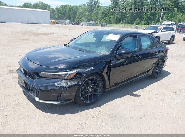 2HGFE4F83SH320736 2025 HONDA CIVIC Black Front left