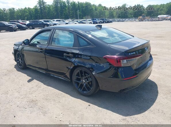 2HGFE4F83SH320736 2025 HONDA CIVIC Black Rear left