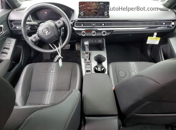 2HGFE4F83SH327864 2025 HONDA CIVIC Silver Widok deski rozdzielczej