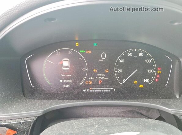 2HGFE4F83SH327864 2025 HONDA CIVIC Silver Widok zestawu wskaźników