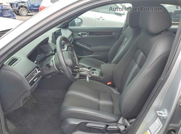 2HGFE4F83SH327864 2025 HONDA CIVIC Silver Widok wnętrza z przodu