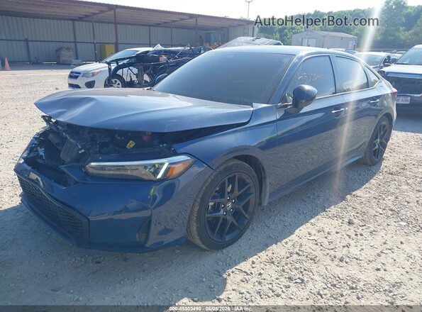 2HGFE4F83SH346656 2025 HONDA CIVIC Blue Front left