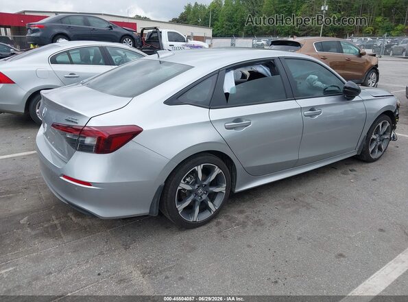 2HGFE4F83SH354241 2025 HONDA CIVIC Серебряный Задняя правая четверть