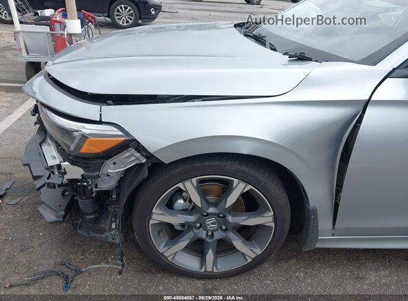 2HGFE4F83SH354241 2025 HONDA CIVIC Серебряный Вид спереди
