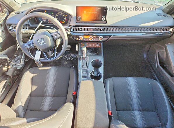 2HGFE4F83TH303579 2026 HONDA CIVIC Gray Առջևի վահանակի տեսք