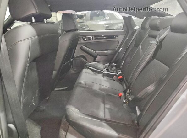 2HGFE4F83TH326599 2026 HONDA CIVIC Gray Rear seats view