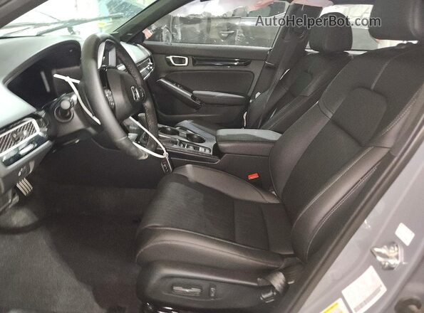 2HGFE4F83TH326599 2026 HONDA CIVIC Gray Front interior view