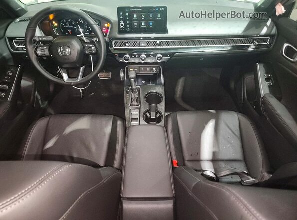 2HGFE4F83TH326599 2026 HONDA CIVIC Gray Dashboard view
