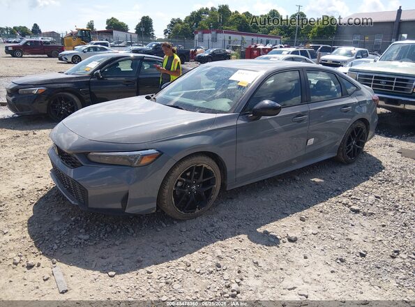 2HGFE4F84SH304478 2025 HONDA CIVIC Gray Передня ліва чверть