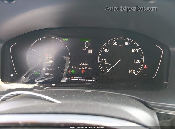 2HGFE4F84SH304478 2025 HONDA CIVIC Gray Вид задніх сидінь
