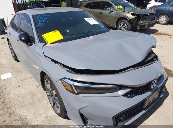 2HGFE4F84SH319191 2025 HONDA CIVIC Gray წინა ხედი