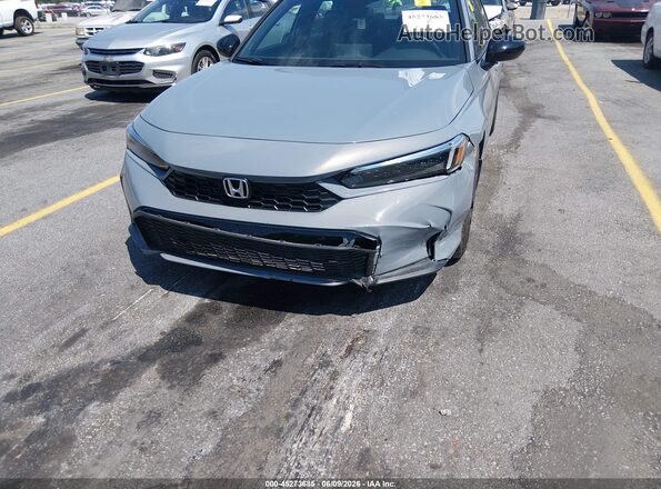 2HGFE4F84SH344401 2025 HONDA CIVIC Gray Вид спереду