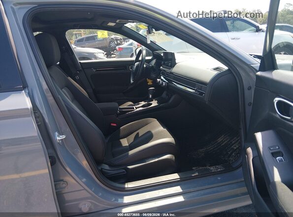 2HGFE4F84SH344401 2025 HONDA CIVIC Gray Вид салону спереду