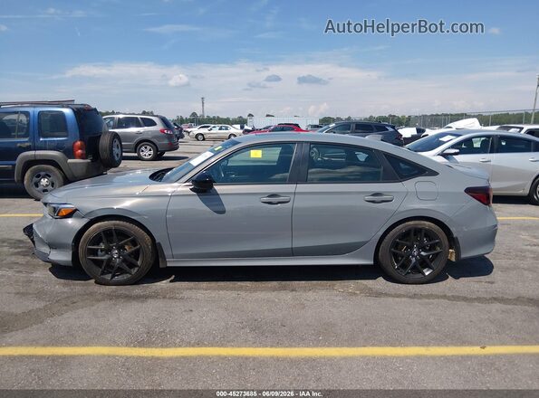 2HGFE4F84SH344401 2025 HONDA CIVIC Gray Панорамний вид салону 360°