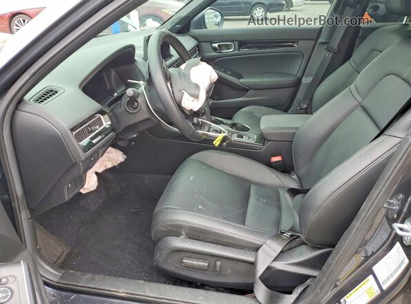 2HGFE4F84SH348917 2025 HONDA CIVIC Charcoal წინა სალონის ხედი