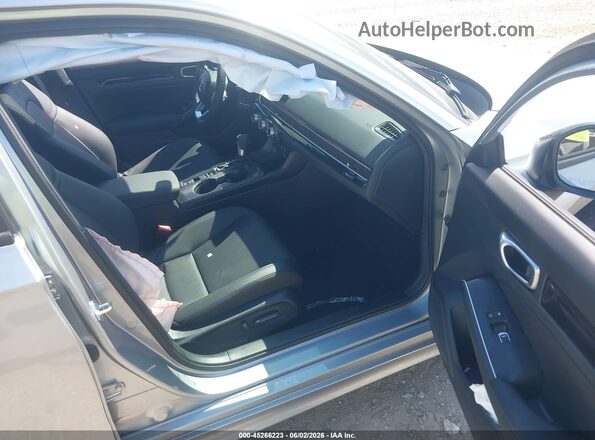 2HGFE4F84TH309827 2026 HONDA CIVIC Gray Front interior view