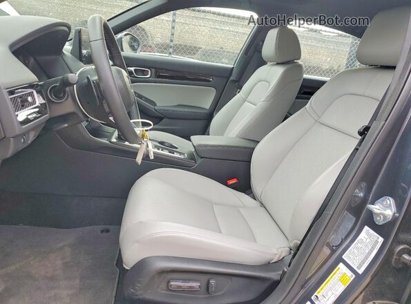 2HGFE4F84TH325610 2026 HONDA CIVIC Gray Widok wnętrza z przodu