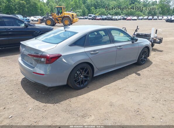 2HGFE4F84TH346456 2026 HONDA CIVIC Серый Задняя правая четверть