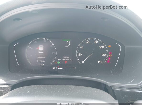 2HGFE4F84TH346456 2026 HONDA CIVIC Серый Вид задних сидений