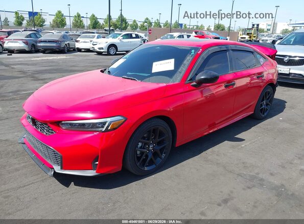 2HGFE4F85SH305364 2025 HONDA CIVIC Red Vista tres cuartos delantera izquierda