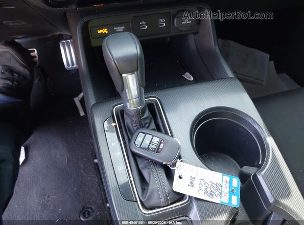 2HGFE4F85SH305364 2025 HONDA CIVIC Red Vista del salpicadero