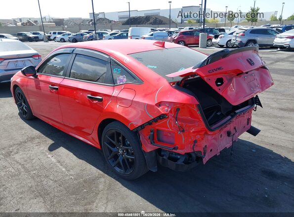 2HGFE4F85SH305364 2025 HONDA CIVIC Red 