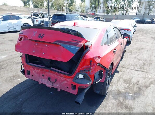 2HGFE4F85SH305364 2025 HONDA CIVIC Red 