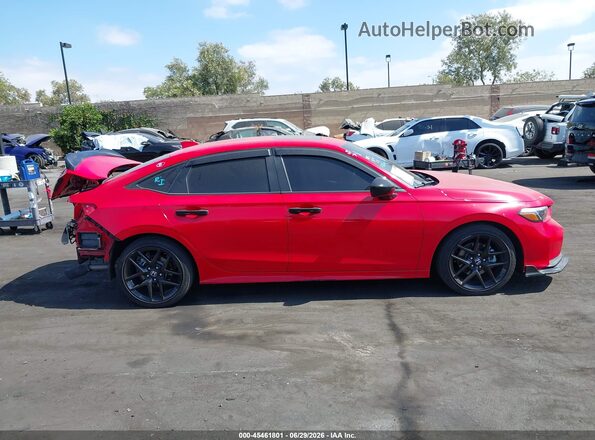 2HGFE4F85SH305364 2025 HONDA CIVIC Red Vista interior de 360 grados