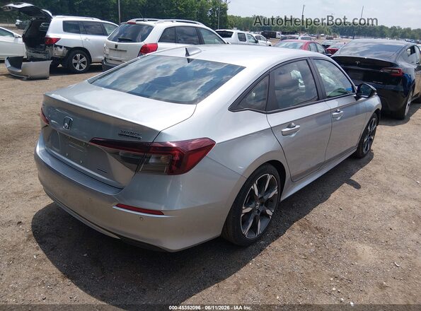 2HGFE4F85SH316185 2025 HONDA CIVIC HYBRID Silver Задня права чверть