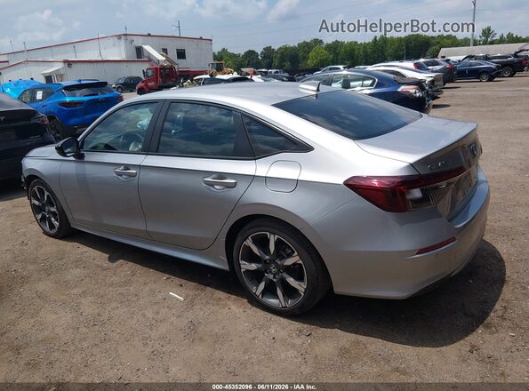 2HGFE4F85SH316185 2025 HONDA CIVIC HYBRID Silver Задня ліва чверть