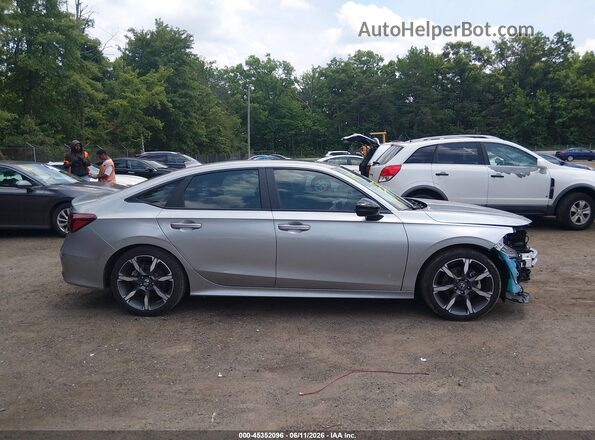 2HGFE4F85SH316185 2025 HONDA CIVIC HYBRID Silver Панорамний вид салону 360°