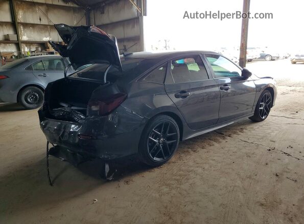 2HGFE4F85SH316493 2025 HONDA CIVIC Charcoal Задня права чверть