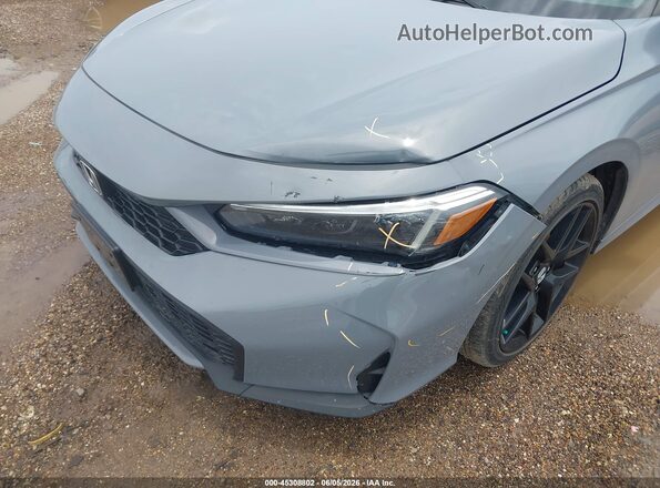 2HGFE4F85SH332841 2025 HONDA CIVIC Gray Vista frontal