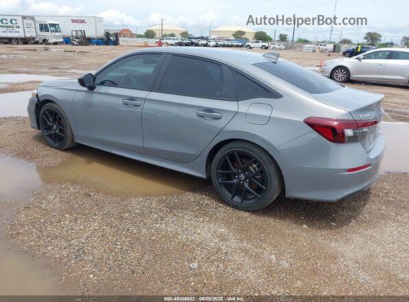 2HGFE4F85SH332841 2025 HONDA CIVIC Gray Trasero izquierdo