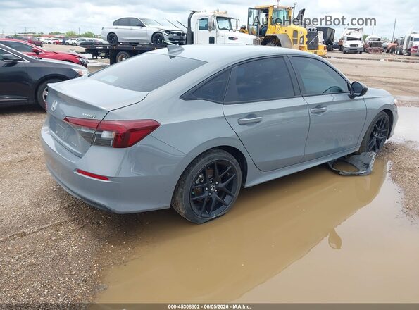 2HGFE4F85SH332841 2025 HONDA CIVIC Gray Trasero derecho