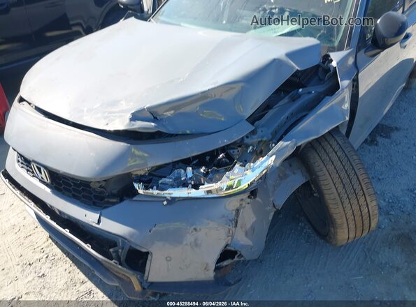 2HGFE4F85SH344617 2025 HONDA CIVIC Gray Դիմացի տեսք