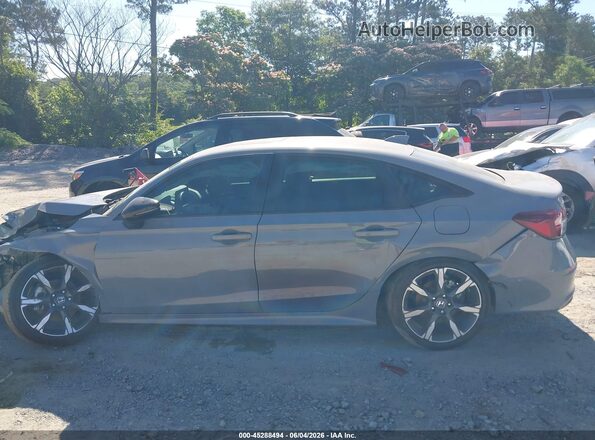 2HGFE4F85SH344617 2025 HONDA CIVIC Gray Սալոնի 360 աստիճան տեսք