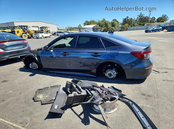 2HGFE4F85SH346559 2025 HONDA CIVIC Charcoal Հետևի ձախ