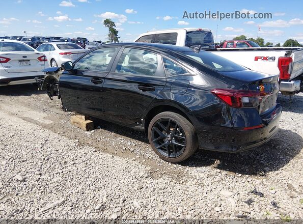 2HGFE4F86SH311111 2025 HONDA CIVIC Black Հետևի ձախ