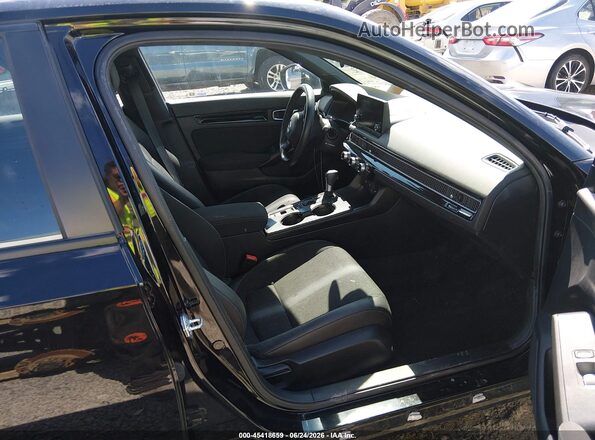 2HGFE4F86SH311111 2025 HONDA CIVIC Black Սալոնի դիմացի տեսք