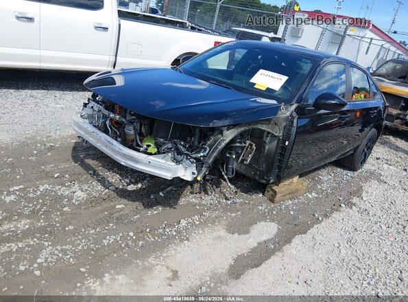 2HGFE4F86SH311111 2025 HONDA CIVIC Black Առջևի ձախ երեք քառորդ տեսարան