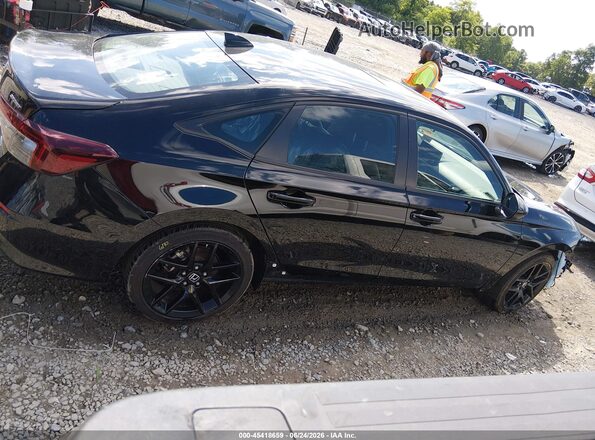 2HGFE4F86SH311111 2025 HONDA CIVIC Black Սալոնի 360 աստիճան տեսք